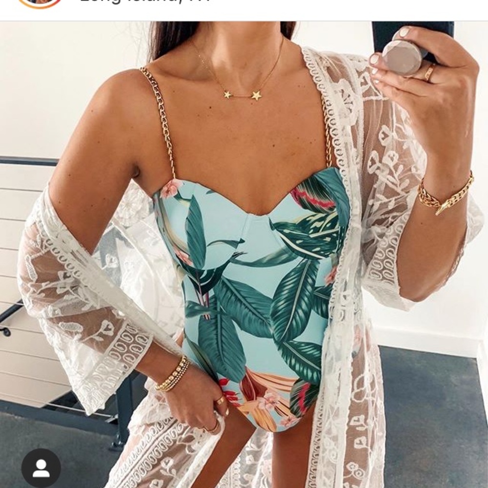 Chain straps Sexy bathing suit